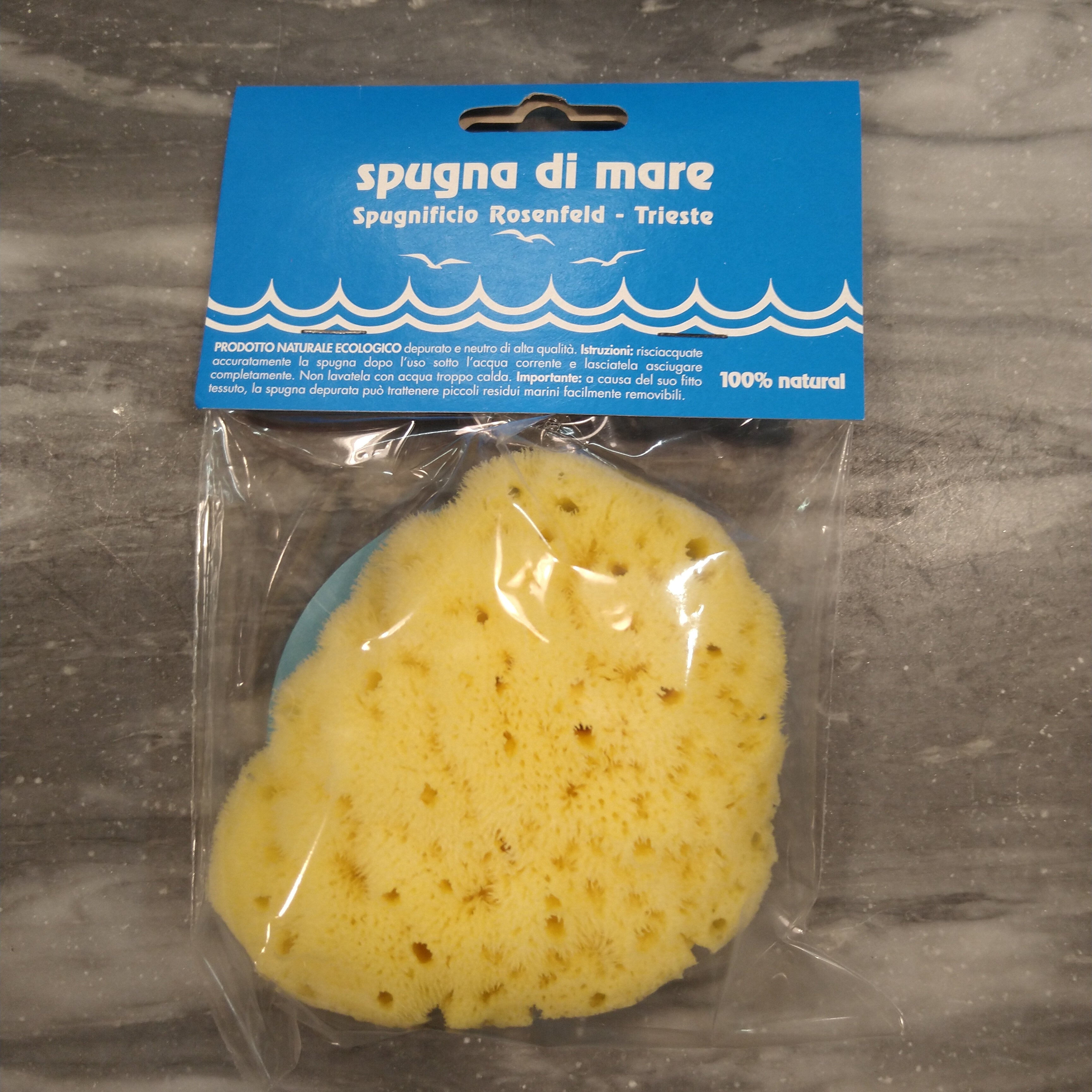 Spugna di mare fine dama cm. 13 circa